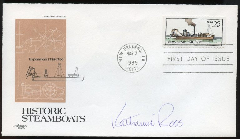 Katharine J. Ross signed autograph auto American Stage TV Actress & Author FDC