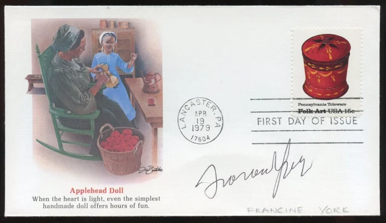 Francine York d2017 signed autograph American Model Actress It's Only Money FDC