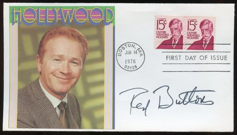 Red Buttons d2006 signed autograph American Actor in Sayonara First Day Cover