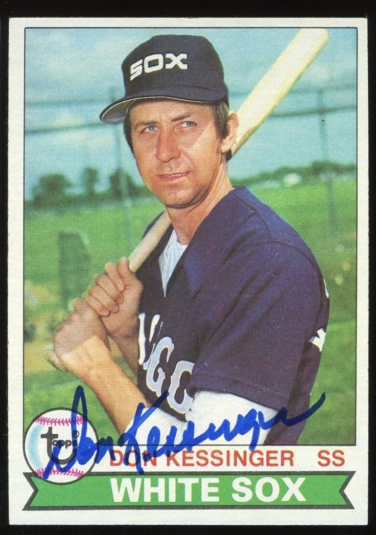 Don Kessinger #467 signed autograph auto 1979 Topps Baseball Trading Card