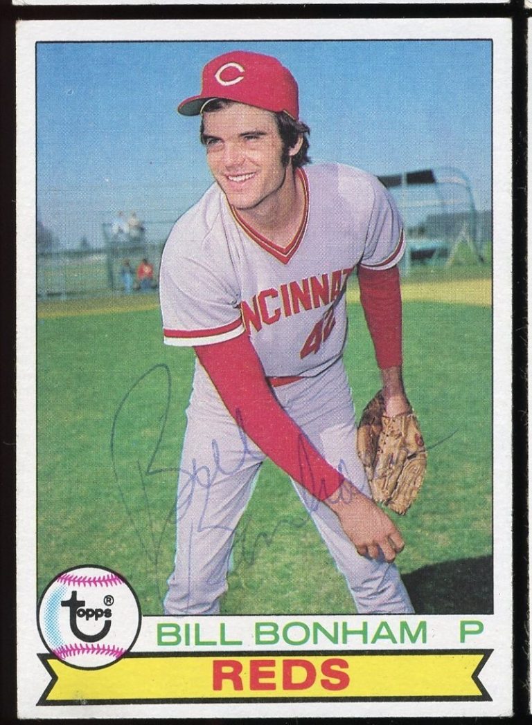 Bill Bonham #354 signed autograph auto 1979 Topps Baseball Trading Card