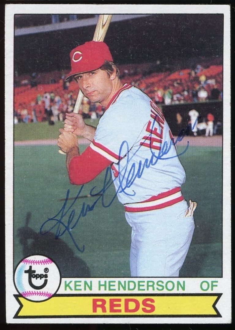 Ken Henderson #73 signed autograph auto 1979 Topps Baseball Trading Card
