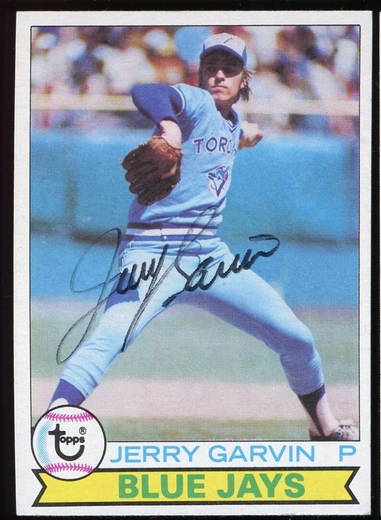 Jerry Garvin #293 signed autograph auto 1979 Topps Baseball Trading Card