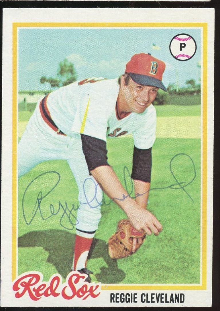 Reggie Cleveland #105 signed autograph auto 1978 Topps Baseball Trading Card