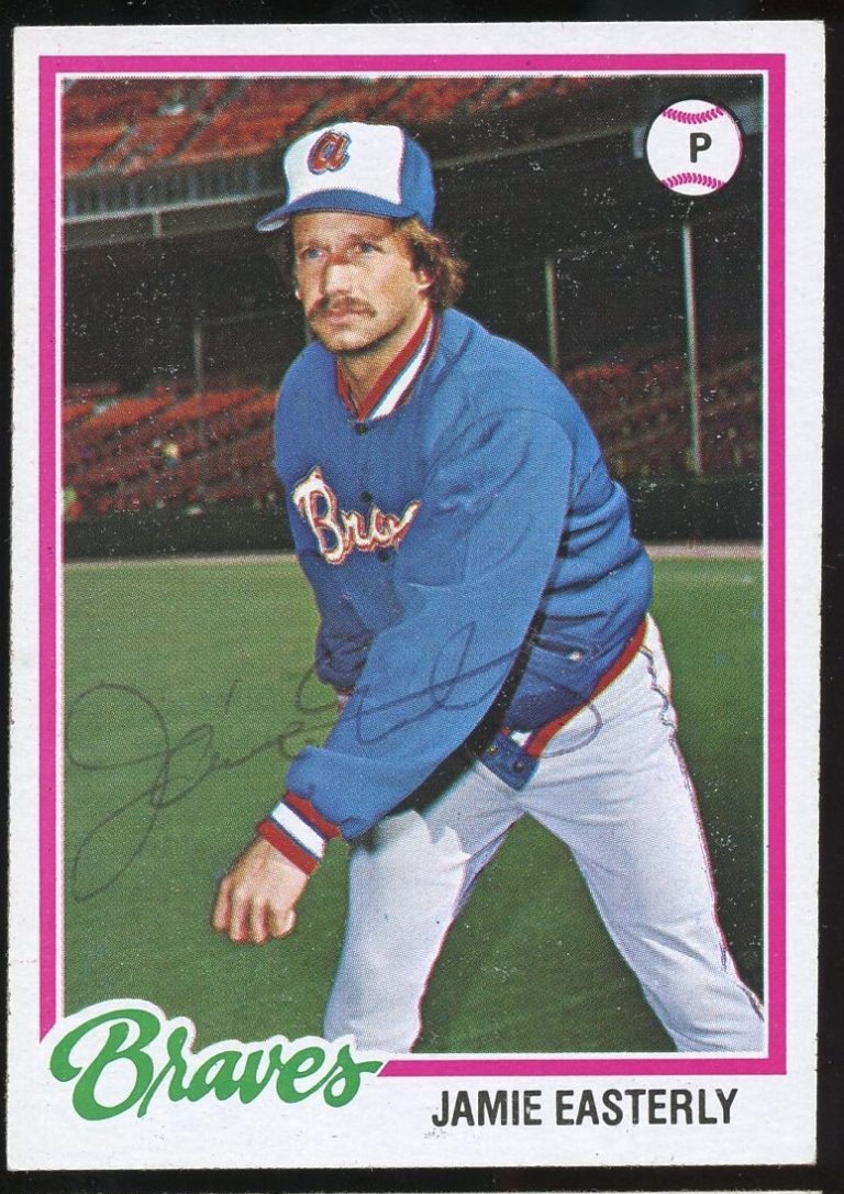 Jamie Easterly #264 signed autograph auto 1978 Topps Baseball Trading Card