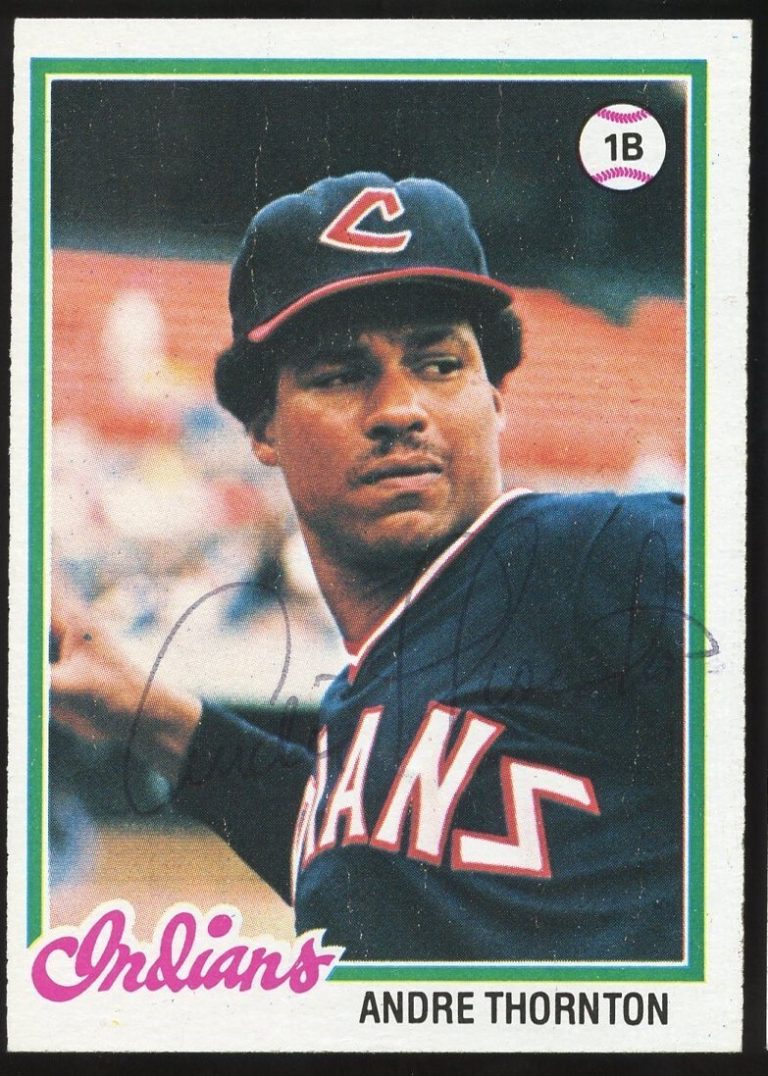 Andre Thornton #148 signed autograph auto 1978 Topps Baseball Trading Card