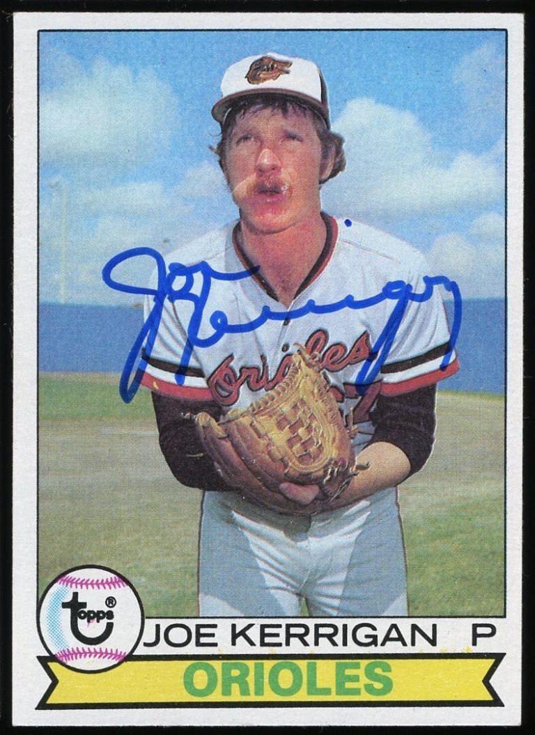 Joe Kerrigan #37 signed autograph auto 1979 Topps Baseball Trading Card