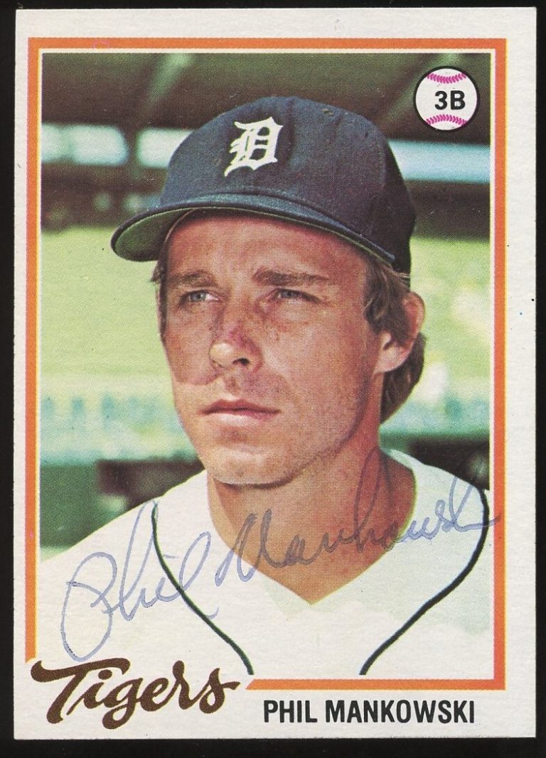 Phil Mankowski #559 signed autograph auto 1978 Topps Baseball Trading Card