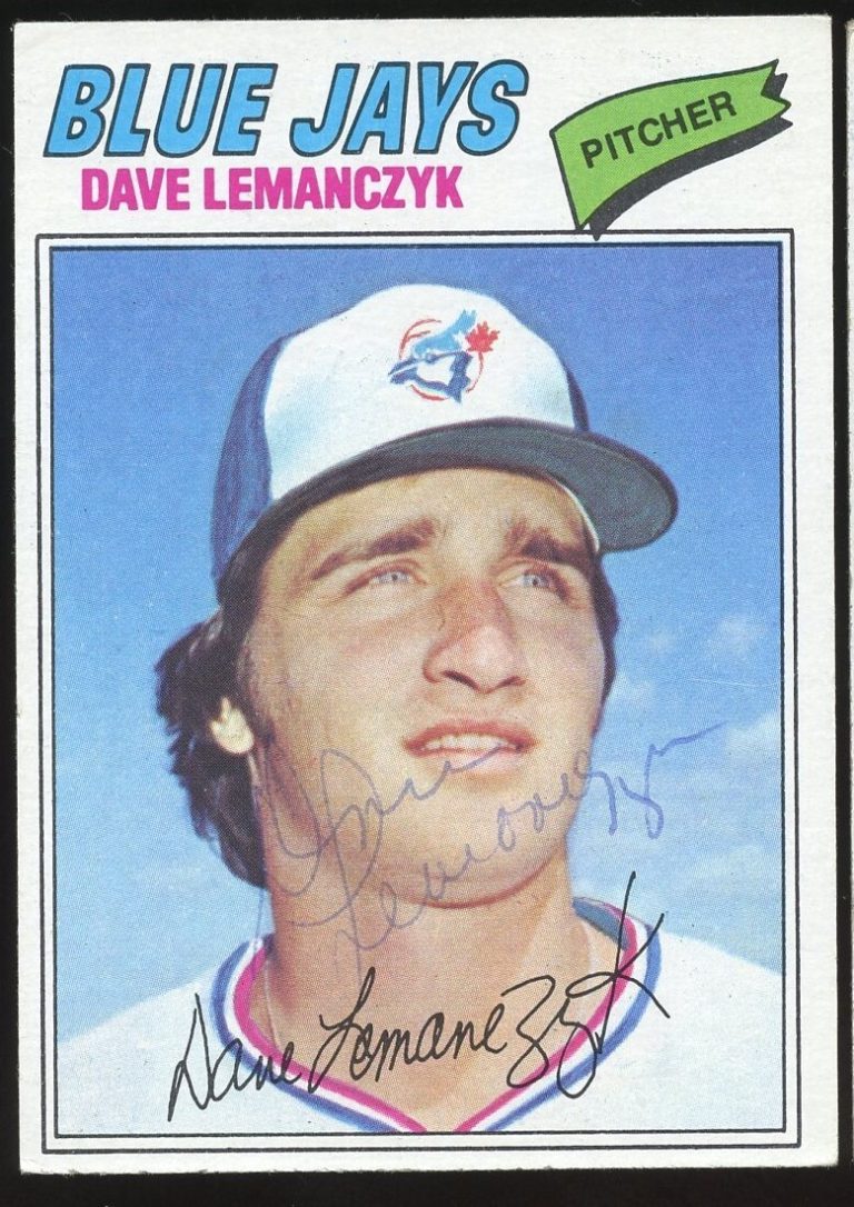 Dave Lemanczyk #611 signed autograph auto 1977 Topps Baseball Trading Card