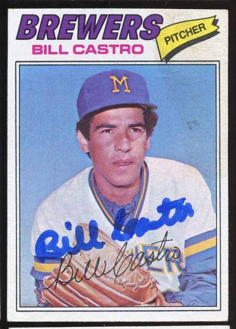 Bill Castro #528 signed autograph auto 1977 Topps Baseball Trading Card