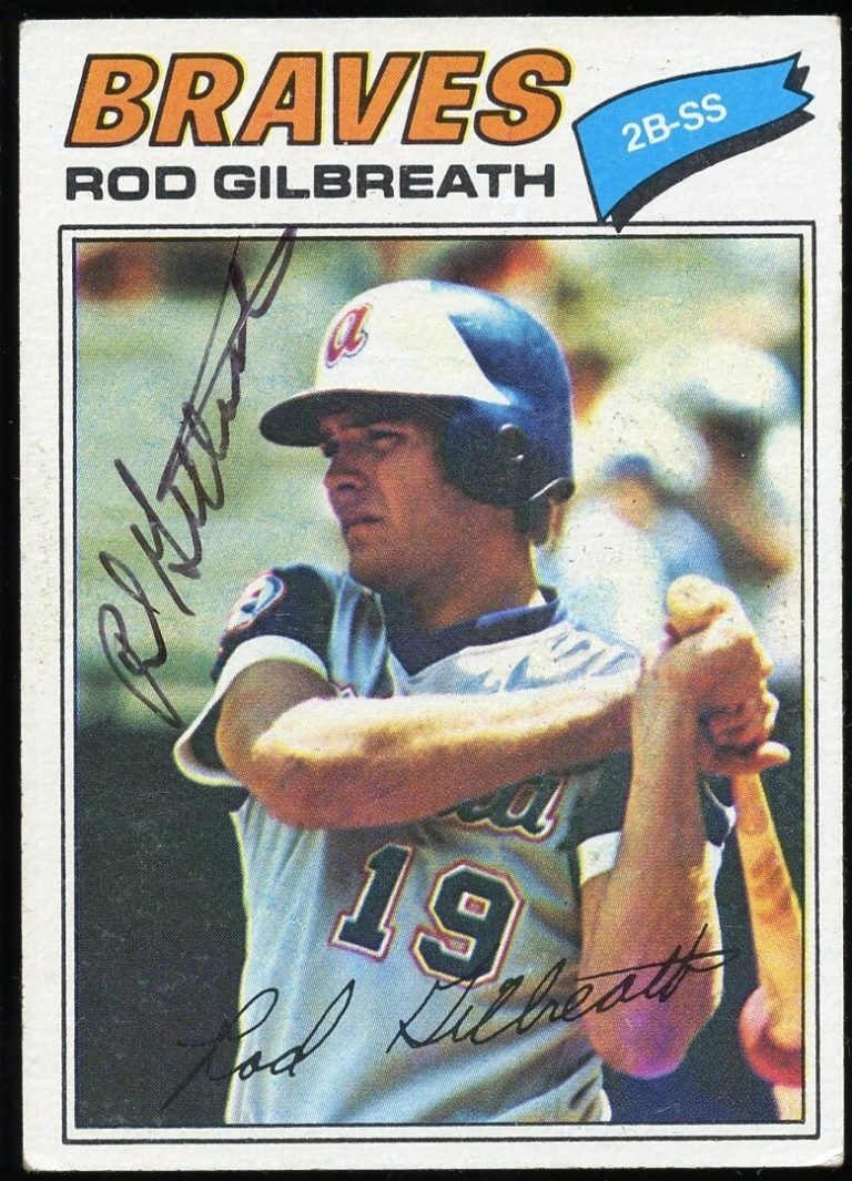 Rod Gilbreath #126 signed autograph auto 1977 Topps Baseball Trading Card