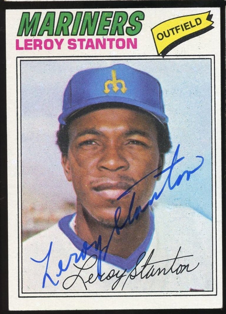 Leroy Stanton #226 signed autograph auto 1977 Topps Baseball Trading Card