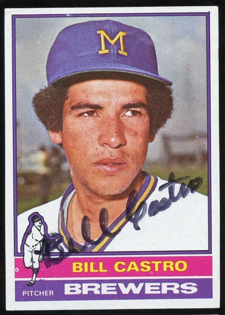 Bill Castro #293 signed autograph auto 1976 Topps Baseball Trading Card
