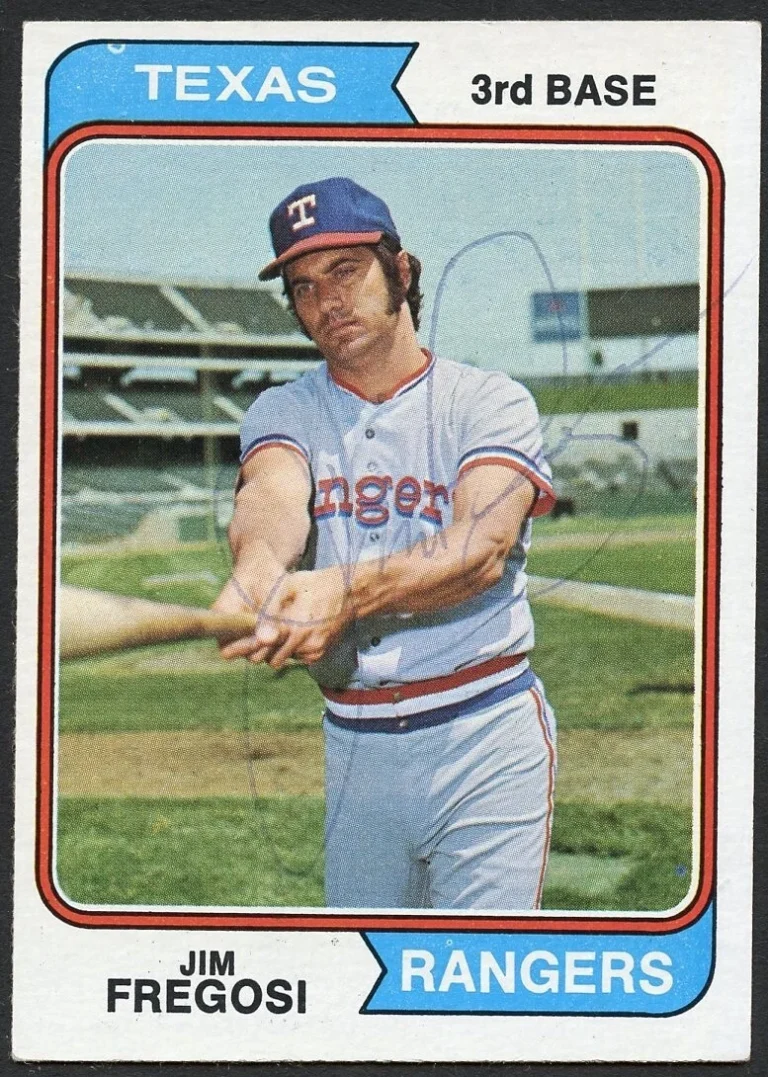 Jim Fregosi #196 signed autograph auto 1974 Topps Baseball Trading Card