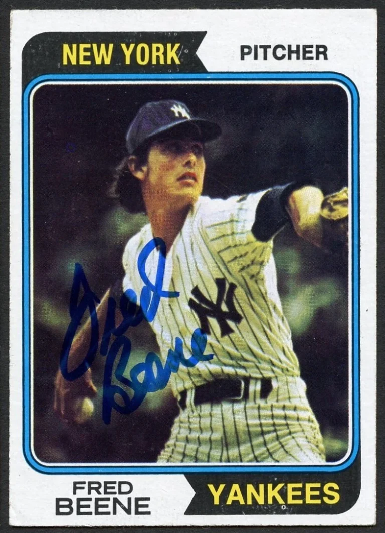Fred Beene #274 signed autograph auto 1974 Topps Baseball Trading Card