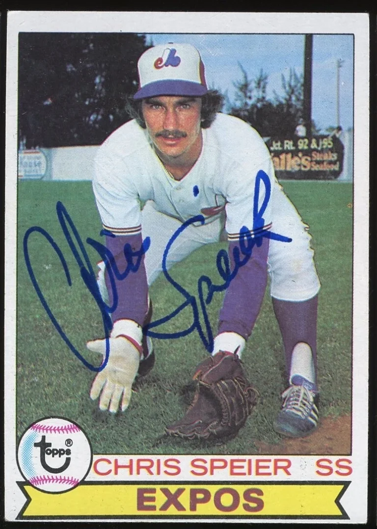 Chris Speier #426 signed autograph auto 1979 Topps Baseball Trading Card