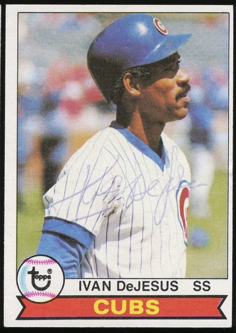 Ivan DeJesus #398 signed autograph auto 1979 Topps Baseball Trading Card