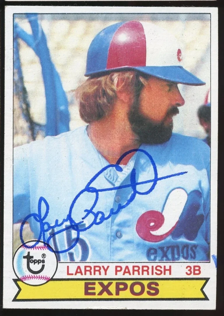 Larry Parrish #677 signed autograph auto 1979 Topps Baseball Trading Card