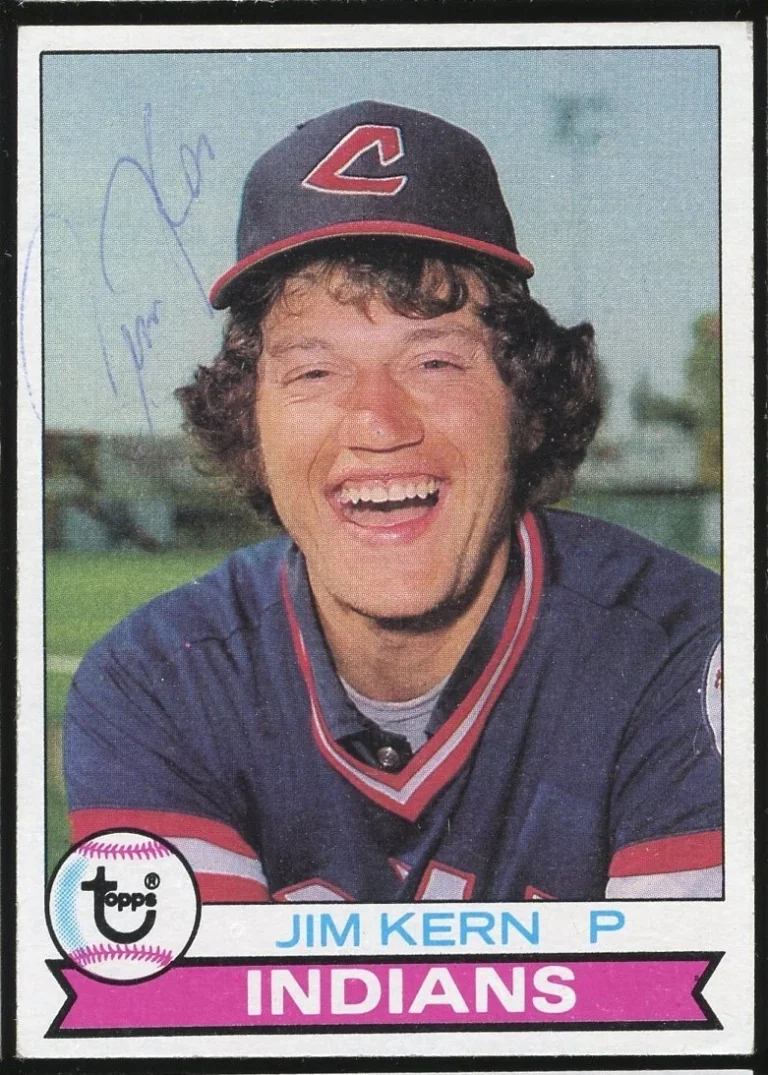 Jim Kern #573 signed autograph auto 1979 Topps Baseball Trading Card