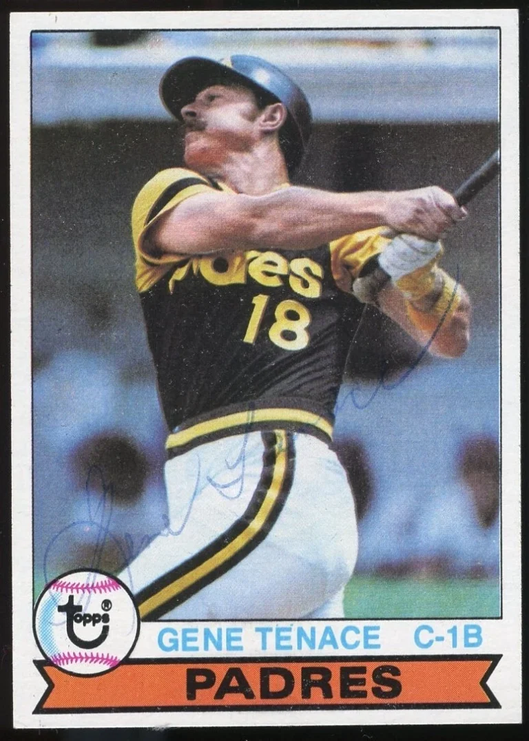 Gene Tenace #435 signed autograph auto 1979 Topps Baseball Trading Card