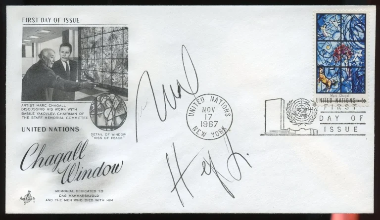 Neal Hefti d2008 signed autograph auto FDC Beckett Certified BAS Letter