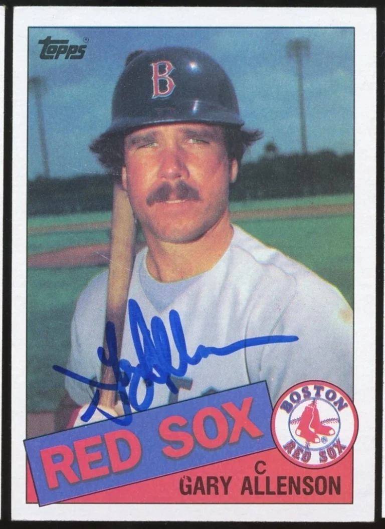 Gary Allenson #259 signed autograph auto 1985 Topps Baseball Trading Card
