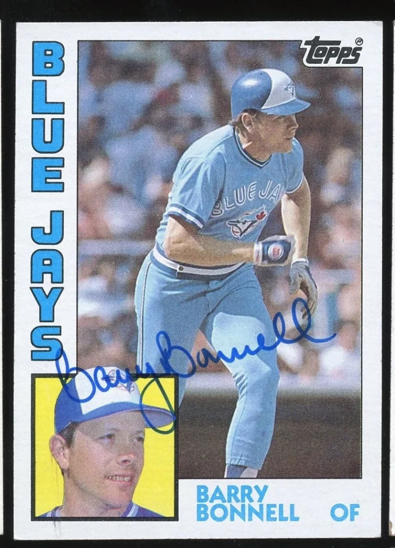 Barry Bonnell #302 signed autograph auto 1984 Topps Baseball Trading Card