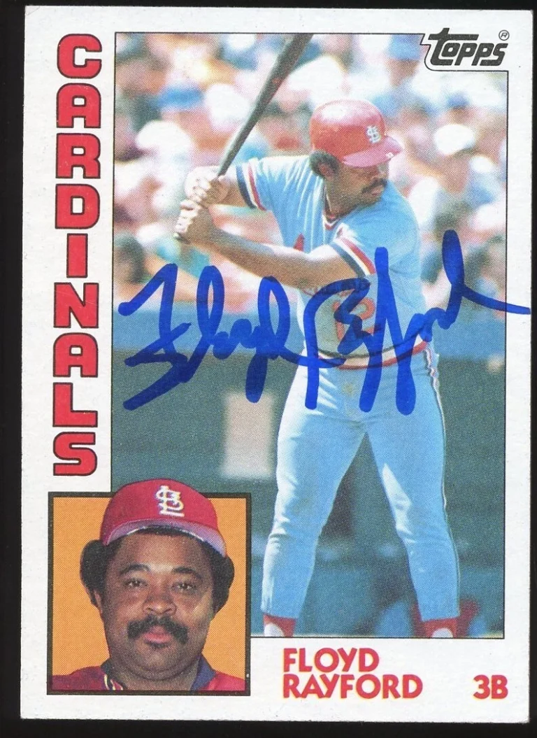 Floyd Rayford #514 signed autograph auto 1984 Topps Baseball Trading Card