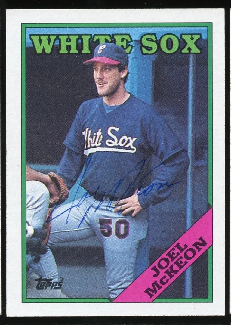 Joel McKeon #409 signed autograph auto 1988 Topps Baseball Trading Card