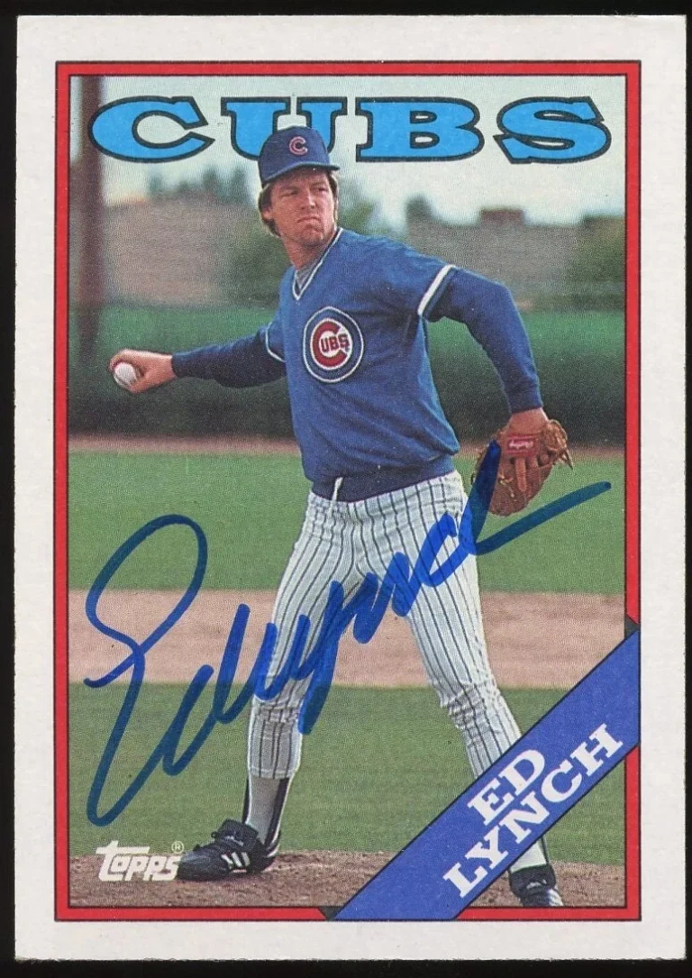 Ed Lynch #336 signed autograph auto 1988 Topps Baseball Trading Card