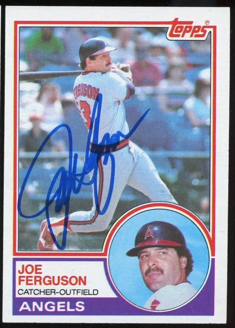 Joe Ferguson #416 signed autograph auto 1983 Topps Baseball Trading Card