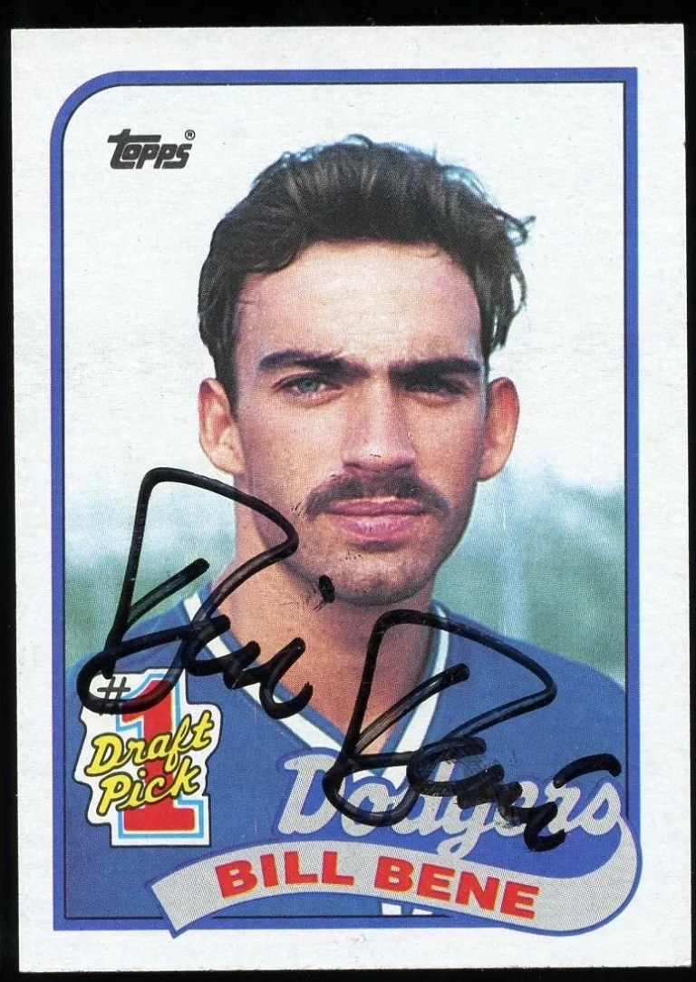 Bill Bene #84 signed autograph auto 1989 Topps Baseball Trading Card