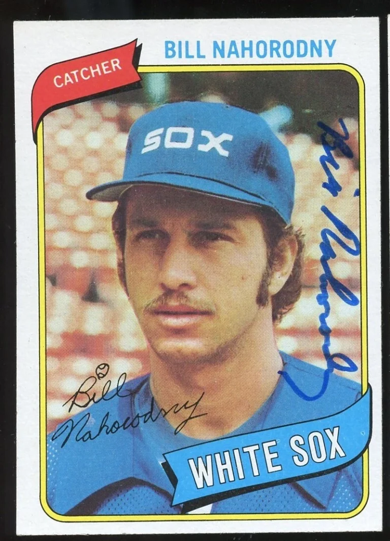 Bill Nahorodny #552 signed autograph auto 1980 Topps Baseball Trading Card