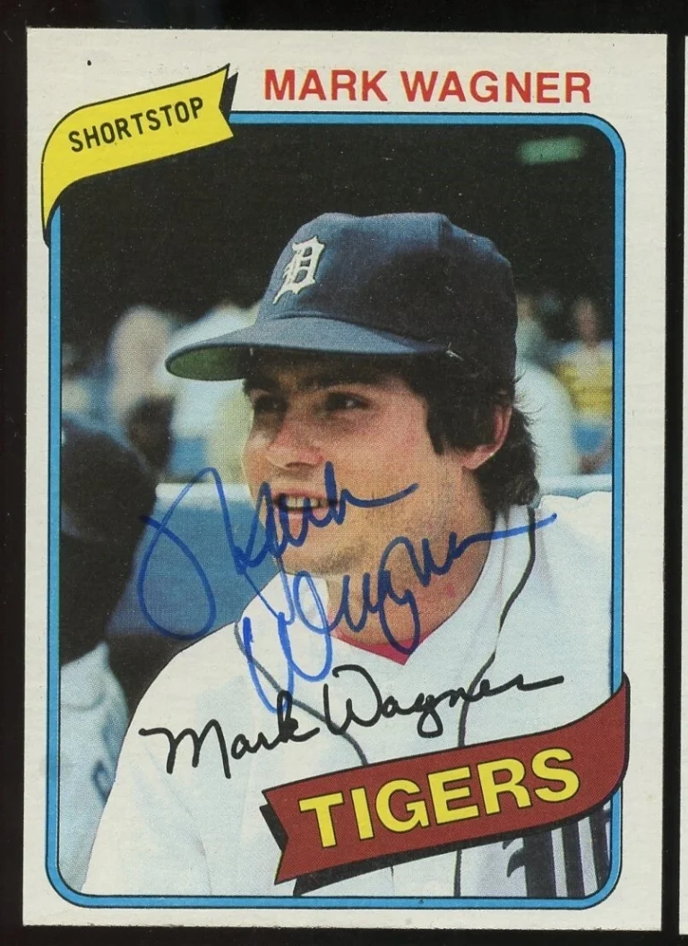 Mark Wagner #29 signed autograph auto 1980 Topps Baseball Trading Card