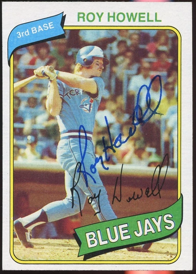 Roy Howell #488 signed autograph auto 1980 Topps Baseball Trading Card