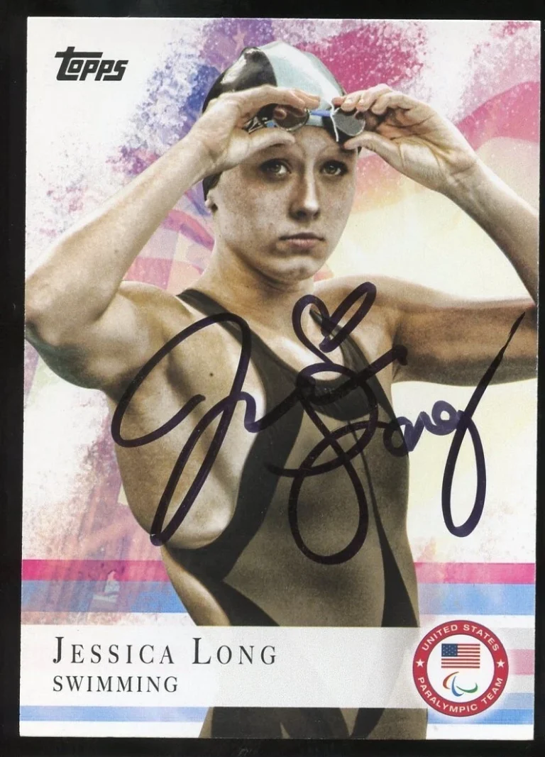 Jessica Long #65 signed autograph auto 2012 Topps U.S. Olympic Team Card