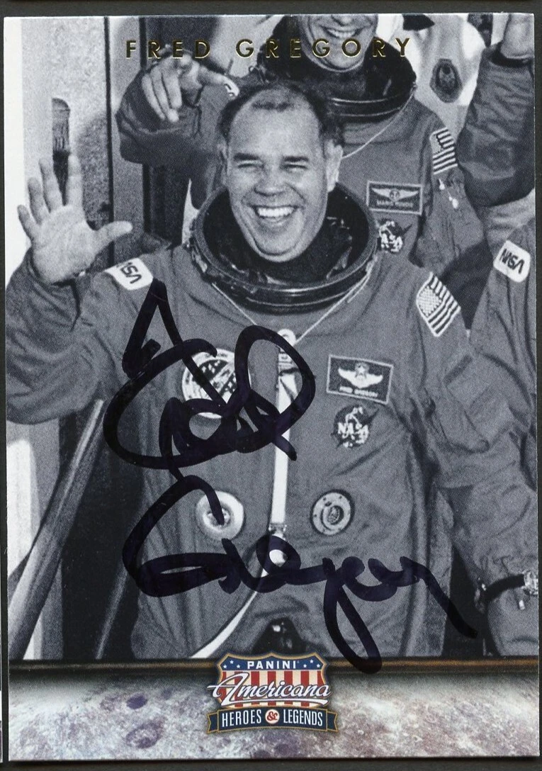 Fred Gregory #90 signed autograph auto 2012 Panini Americana Heroes & Legends