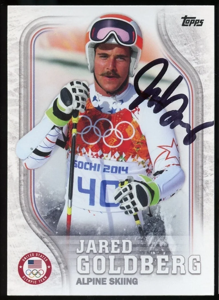 Jared Goldberg #US-2 signed autograph auto 2018 Topps U.S. Winter Olympic Card