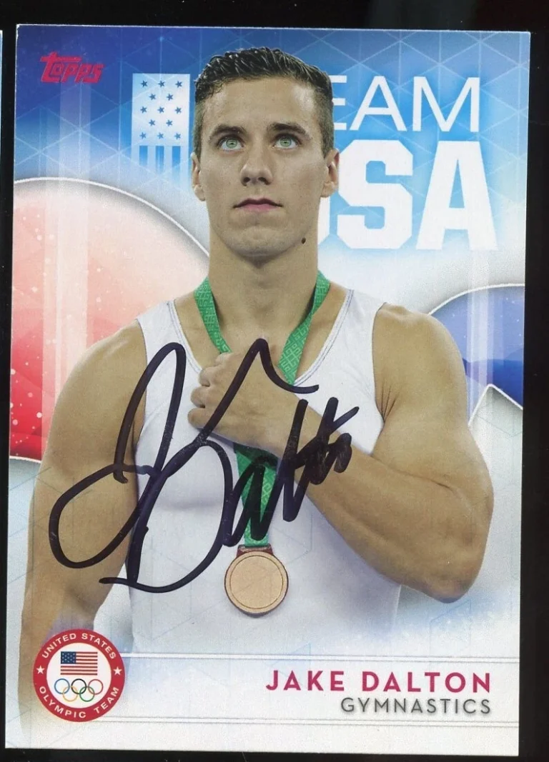 Jake Dalton #25 signed autograph auto 2016 Topps Olympic Team USA Trading Card