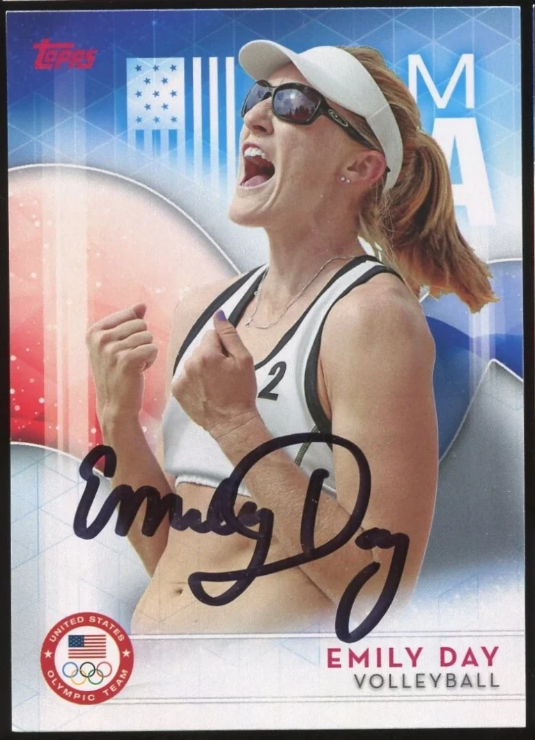 Emily Day #59 signed autograph auto 2016 Topps Olympic Team USA Trading Card