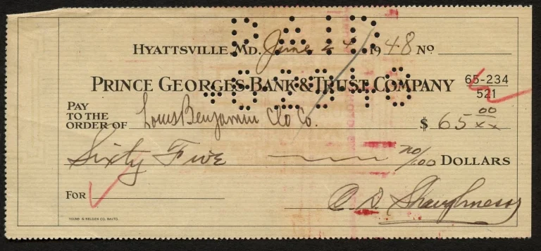 Clark Shaughnessy signed autograph Check Father of the T formation