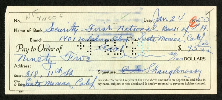 Clark Shaughnessy signed autograph auto Check Father of the T formation