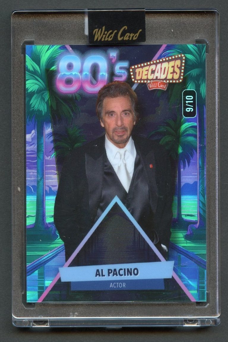 Al Pacino Special Preview Edition Actor 80's Decades 9/10 Wild Card