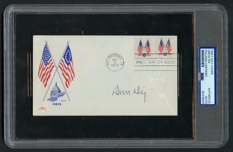 Drew Dix signed autograph auto FDC Medal of Honor Recipient US Army Vietnam