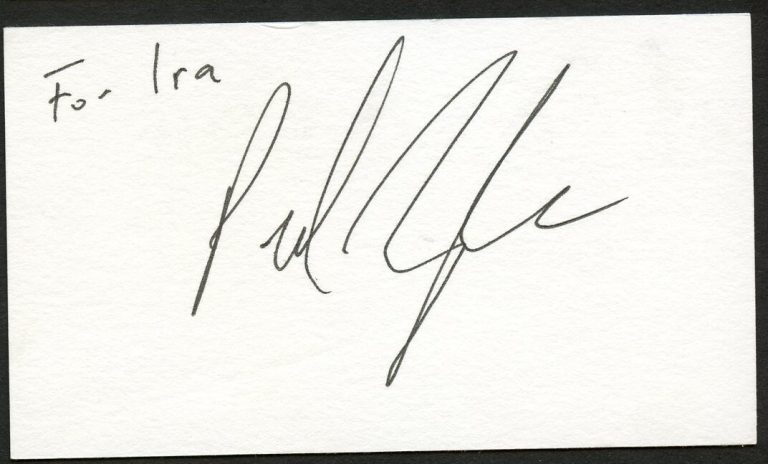 Paul Topolos signed autograph Painter Designer Pixar Business Card BC687