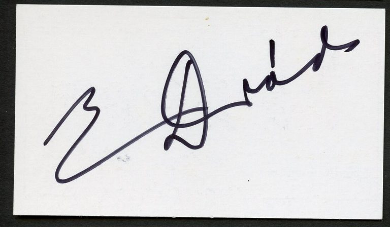 Trevor Dodds signed autograph auto Professional Golfer Business Card BC781