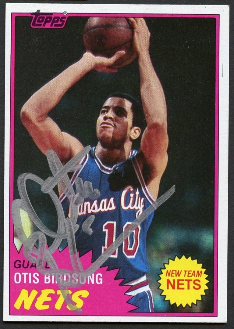 Otis Birdsong #17 signed autograph auto 1981-82 Topps Basketball Trading Card