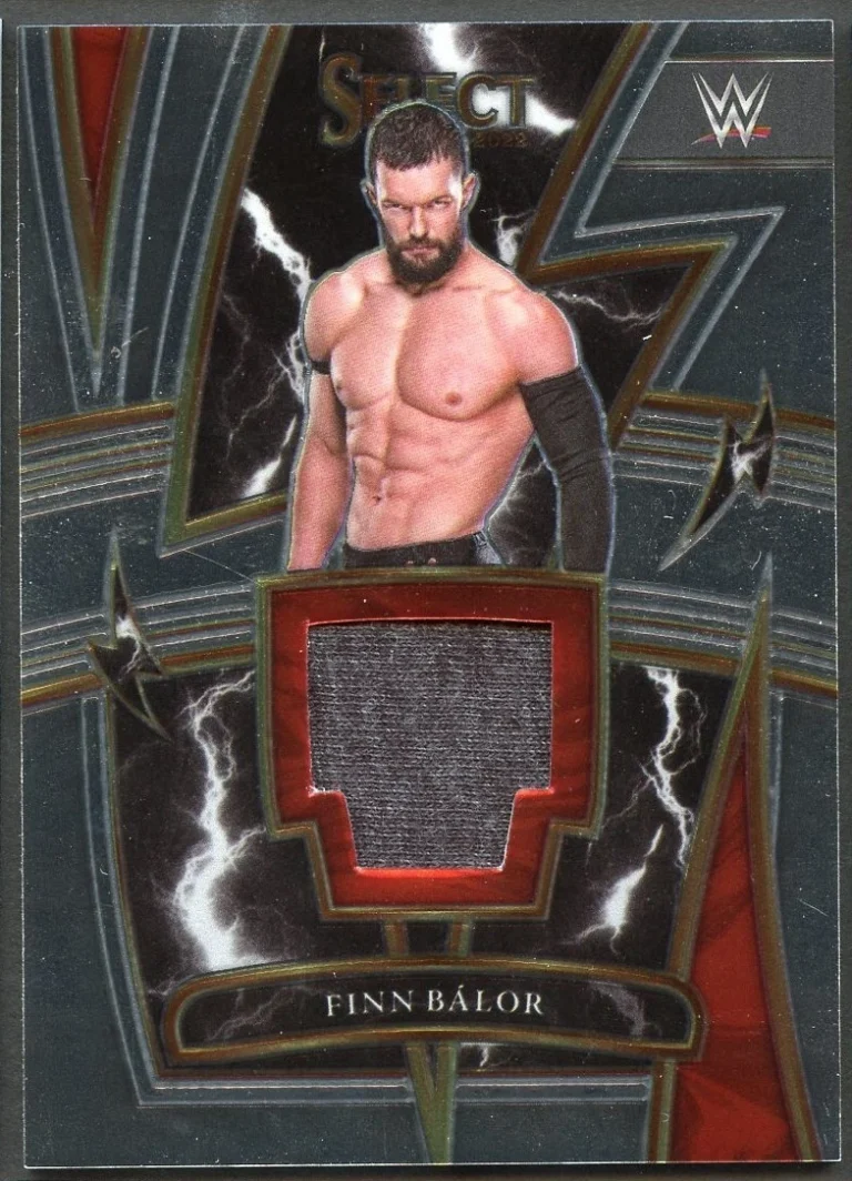 Finn Balor #SP-FBL 2022 Panini Select WWE Trading Card Fabric