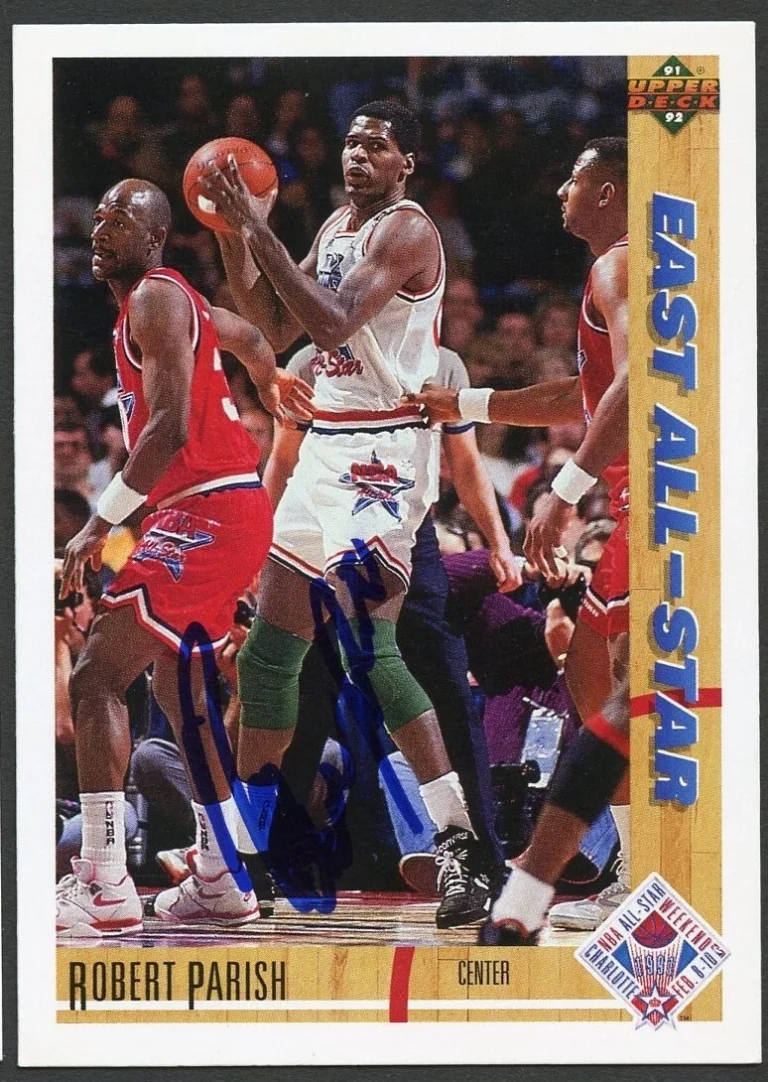 Robert Parish #72 signed autograph auto 1991-92 Upper Deck Basketball Card