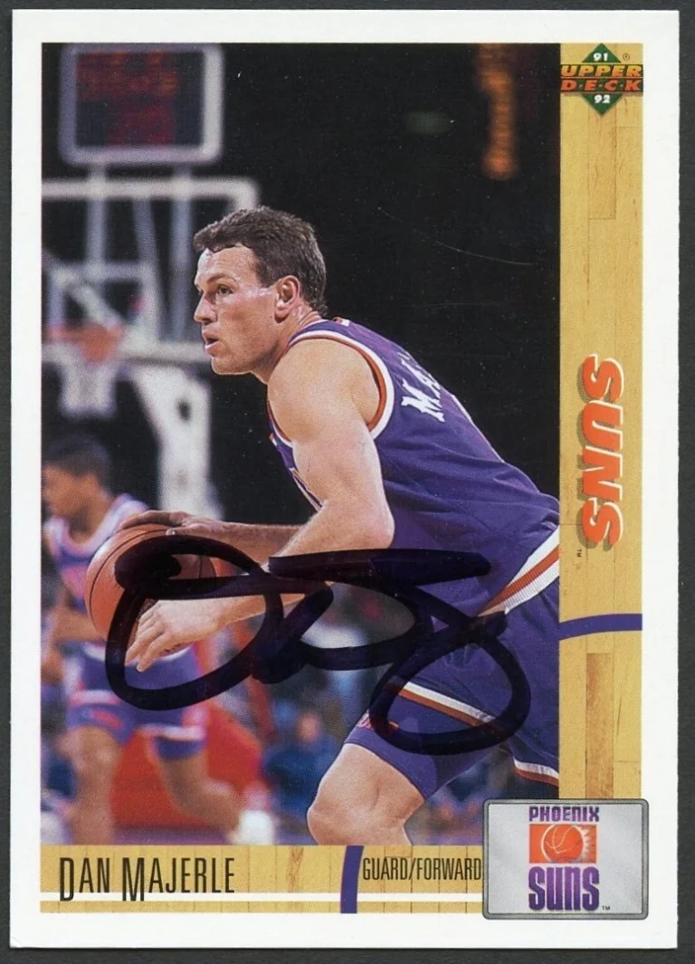 Dan Majerle #172 signed autograph auto 1991-92 Upper Deck Basketball Card